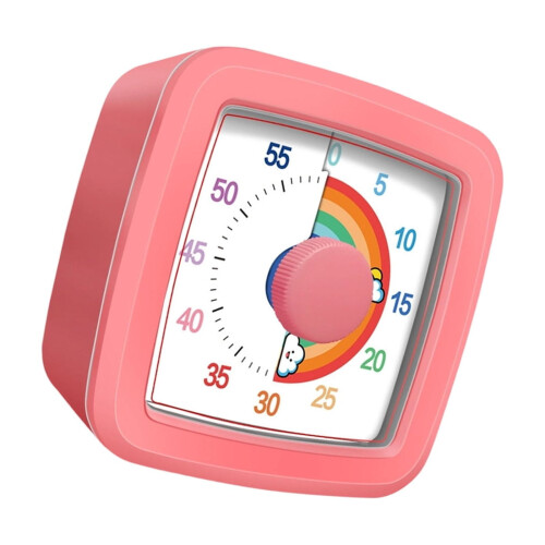 Visual Learning Timers For Kids Time Management Skill Development Rainbows Clock Release Design