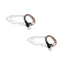 2Pièces Ceintures Mode PU Pour Taille Adaptées Jeans
