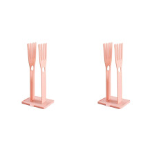 2PCS Kitchen Glove Holder – Vertical, Collapsible, Drain Rack, Compatible with Rubber Gloves & Mittens
