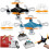 Μίνι Drone για παιδιά με LED, διατήρηση ύψους και προστασία προπέλας, κόλπα με ένα 1