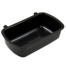 Small Pet Feeding Dish for Case Food Bowl with Hooks Plastic Cup Bird Cage Water Bowl for Birds Hamster Puppy Rabbi