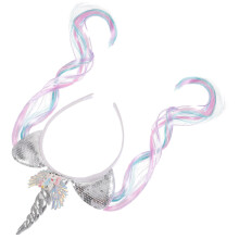 Unique Girls Headbands Plastic Unicorn Hair Bands for Party Use