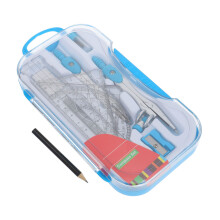 1Ensemble Trousse De Multifonction Avec Règle Et Compas