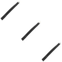 3Pièces Accessoire Ceinture Accordéon PU Noir Gaucher Confortable