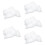 5Pièces Bourrage Polyester Blanc Pour Animaux En Peluche DIY Coussin 1