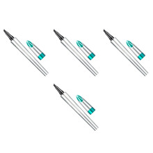 4PiĂšces Sourcils Femme Argent Naturel Durable Etanche