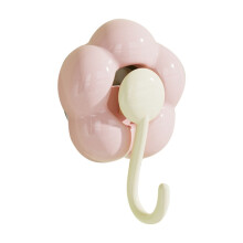 Sunflower Flower Washable Suction Cup Hooks,Flower-Shaped Powerful Vacuum Suction Cup Hooks,Reusable Wall Hangers for Bathroom, Kitchen and Toilet