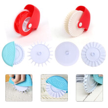 6 pack Designs Pie Crust Decorating Tools | Pastry Wheel Cutter | Set of 6, Cookie Cutter Wheel Pizza Baking Beads Pie Crust Cutters