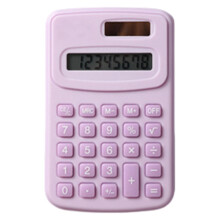 12-Digit Desktop Calculator with Large LCD, Solar & Battery Dual Power, Compatible with Office Use