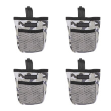 4Pièces Sacoche Oxford Couleurs Variées Poche Sécurisée