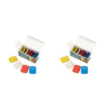 2Pièces Craies De Couture Tailleur Couleurs Assorties Sans Résidu