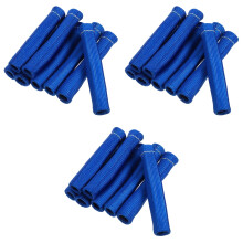 24Pièces Gaine Isolation Thermique Bougie Fibre Bleu Usage Auto