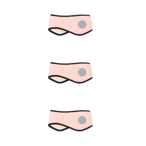 3Pièces Bandeau Cache-Oreilles Rose Chauffant Pour Et