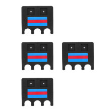 4Pièces Support De Queues Billard Métal Coloré Pour Maison
