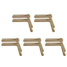 10Pièces En Bois Khaki Jouet Manuel Pour Enfants