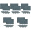 30 Pièces Tuiles Miniatures Navy Pour Et Maquettes 1