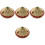 4Pièces Chapeaux Bambou Enfants Déco Style Chinois Multiusage 1