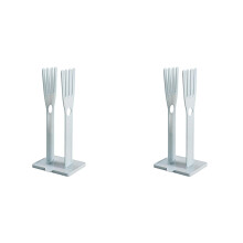 2PCS Kitchen Glove Holder – Vertical, Collapsible Drain Rack for Rubber Gloves & Mittens, Compatible with All Standard Gloves