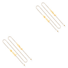 2Pièces De Lunettes Métal Antidérapante Décorative