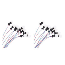 20Pièces Mini Piliers ABS Colorées Décor Miniature DIY