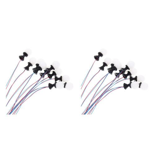 20Pièces Mini Piliers ABS Colorées Décor Miniature DIY