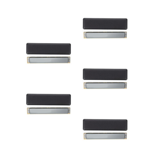 5Pièces Petit Harmonica Métal Portable Pour Débutants Enfants