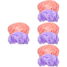 8Pièces Bonnets Satin Variés Pour Spa