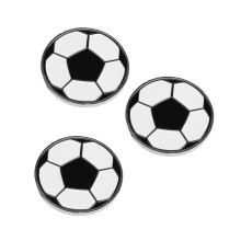 3Pièces Jeton Arbitre Football Compétition Métal Design Simple