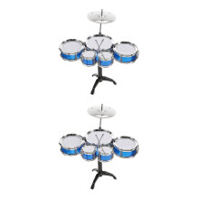 2Ensembles Jouet Tambour Musical Multi ABS Enfant Educatif Fun Durable