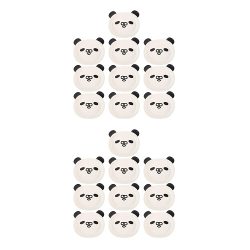 48Pièces Assiettes Jetables En Papier Panda Multicolores Pour
