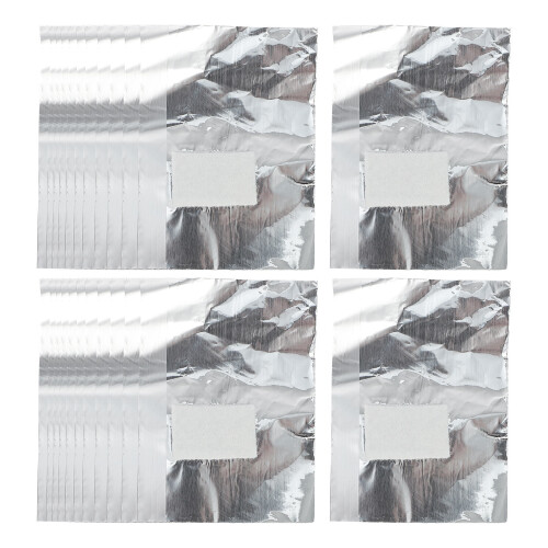 1200Pièces Pads Jetables Argent Pour Retrait Efficace Vernis 1