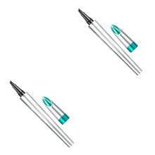 2PiÚces Sourcils Waterproof Argenté Naturel Femme