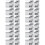1200Pièces Pads Jetables Argent Pour Retrait Efficace Vernis 6