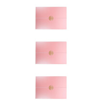 3Pièces Cartes Thème Adieu Rose En Pour Offrir En Graduation