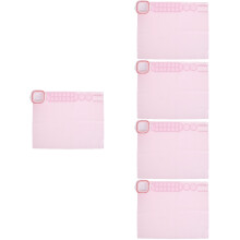 5Pièces Tapis Silicone Rose Pour Peinture Enfants Protection Table DIY