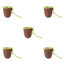 5Pcs Coffee Baby Trolley Bottle Rack Stroller Cup Holder Storage Rack