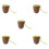 5Pcs Coffee Baby Trolley Bottle Rack Stroller Cup Holder Storage Rack 1