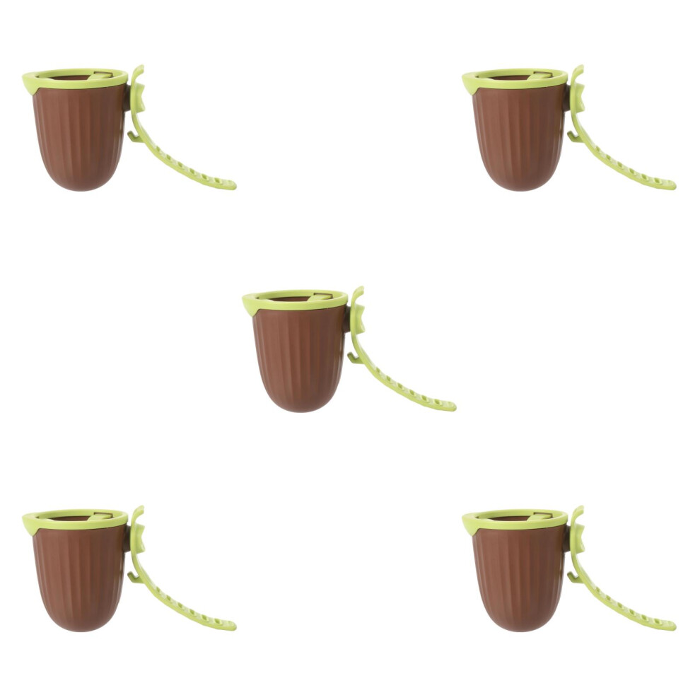 5Pcs Coffee Baby Trolley Bottle Rack Stroller Cup Holder Storage Rack Artibetter