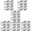 1200Pièces Pads Jetables Argent Pour Retrait Efficace Vernis 10