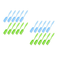 40Pcs Gardening Set Plastic Soil Scoop Portable Pink Blue Green