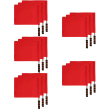15Pièces Drapeaux Arbitre Signal Acier Inoxydable Pour Match