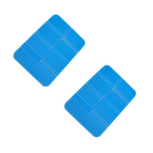 2Pcs Foldable Blue Waterproof Seat Cushions Xpe Camping Mats