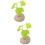 2Pièces Accessoires Intérieur Pot 1
