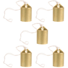 5Pièces Poids D'étalonnage Cuivre Doré Pour Balance Maison