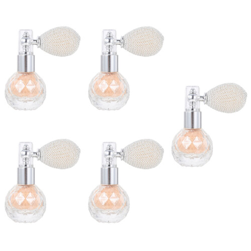5Pcs Multi-Use Highlighter Gloss Sprayer Bottles in Light Gold