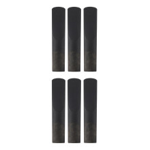 6Pièces Anches Résine Pour Clarinette Noires Compactes Et Durables