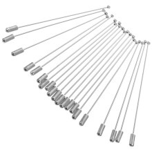 80St Zilveren Stick Pins Voor Kledingdecoratie En Klussen