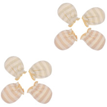 4Paires Moufles Infantile Coton Doux Protège Visage Bébé