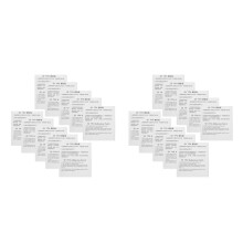 20Pièces Patchs Robustes Tpu Réparation Vêtements Tentes Gonflables