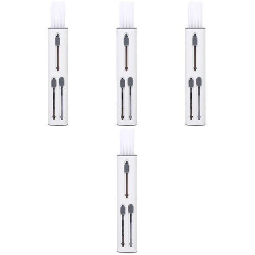 4Ensembles Brosse Nettoyage Casque Souple Nettoyeur Électronique Multi